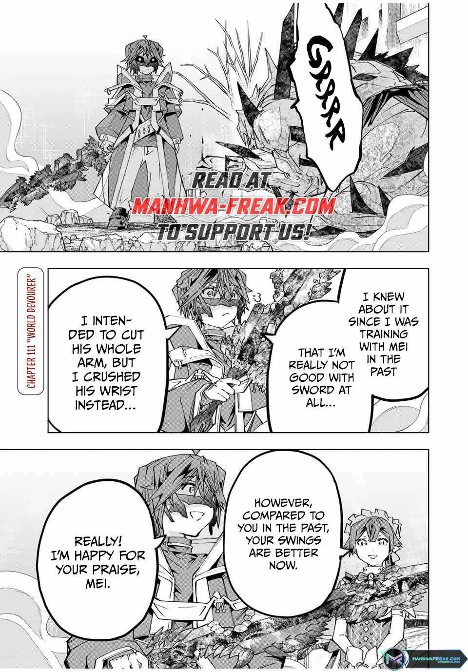 Gift "Mugen Gacha" De Level 9999 Zinmanga X Chapter 111 Page 3