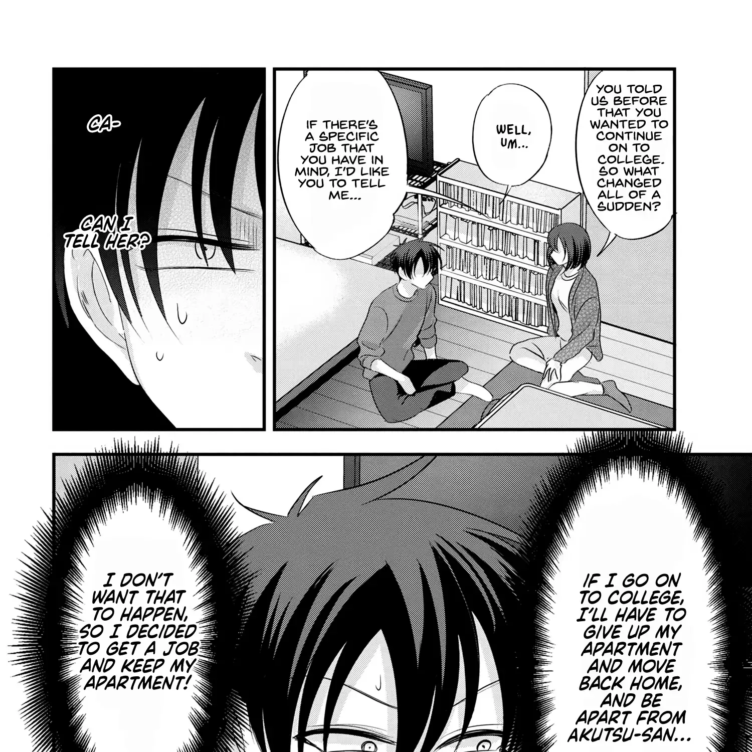 Please Go Home, Akutsu-San! Zinmanga X Chapter 186 Page 3