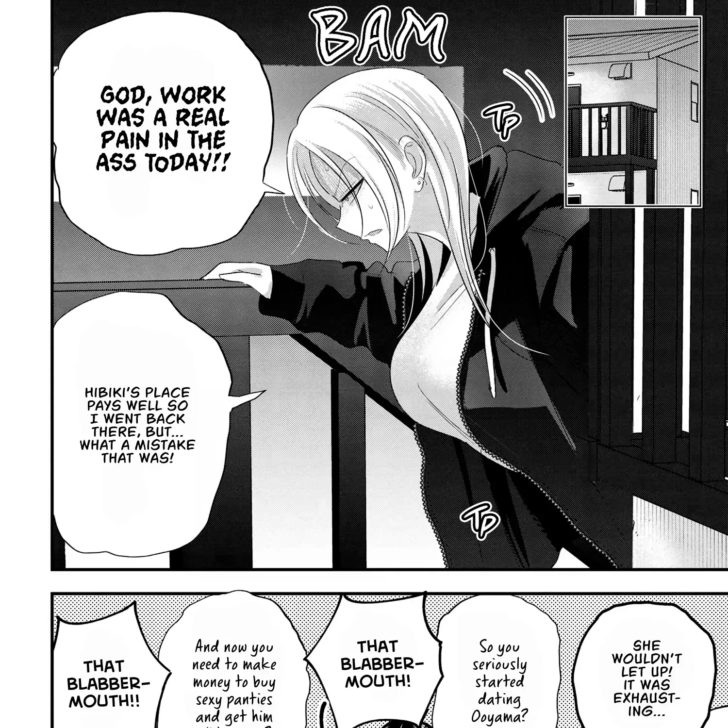 Please Go Home, Akutsu-San! Zinmanga X Chapter 186 Page 7
