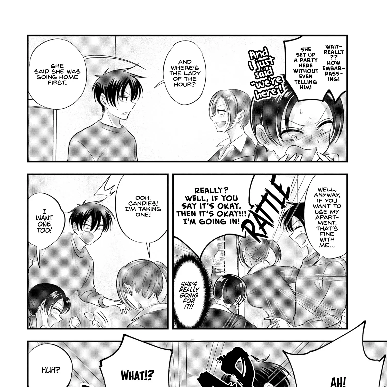 Please Go Home, Akutsu-San! Zinmanga X Chapter 171 Page 3