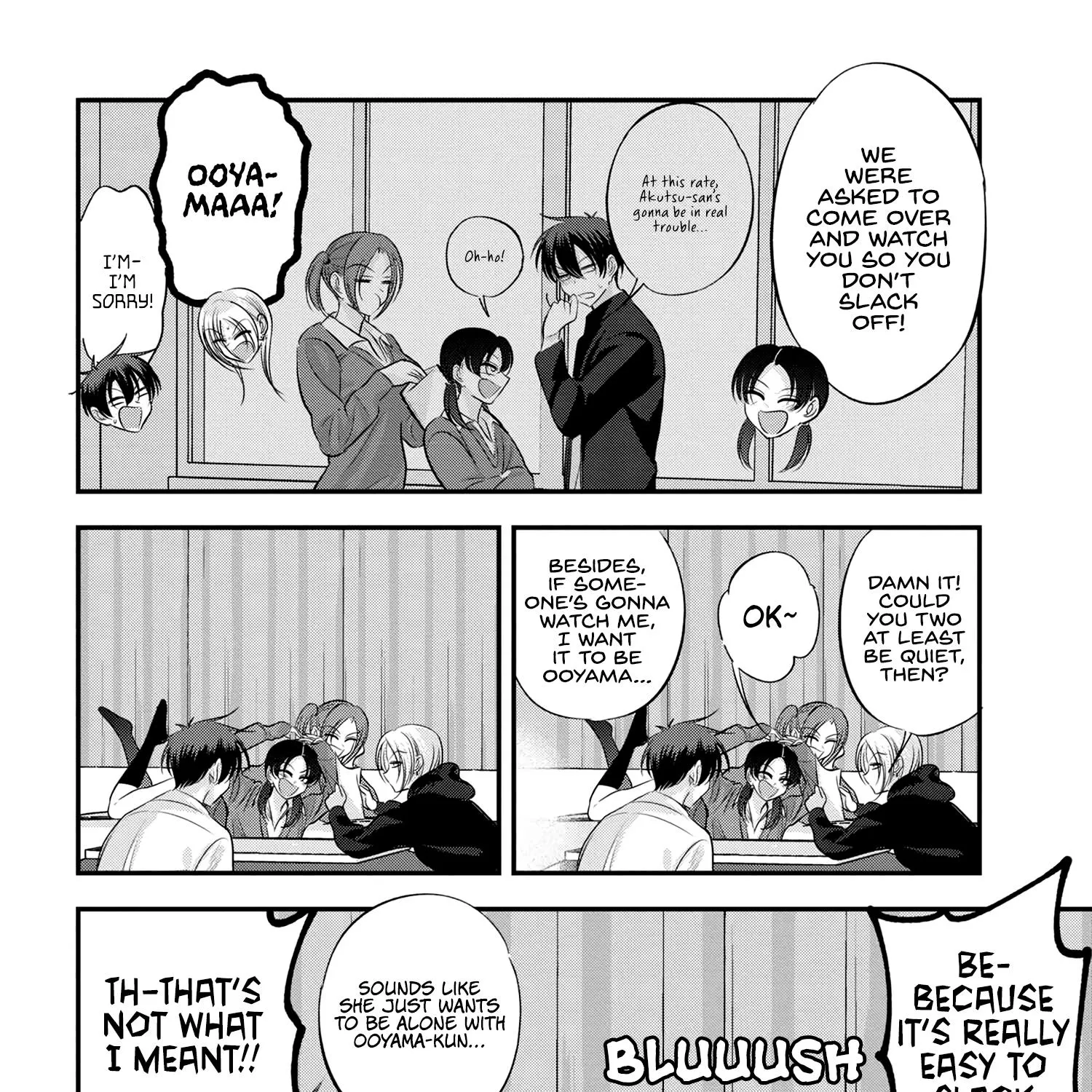 Please Go Home, Akutsu-San! Zinmanga X Chapter 166 Page 3