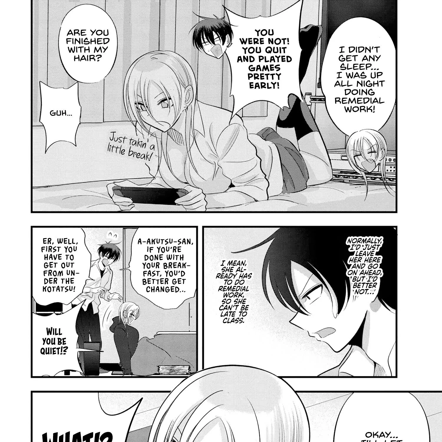 Please Go Home, Akutsu-San! Zinmanga X Chapter 165 Page 3