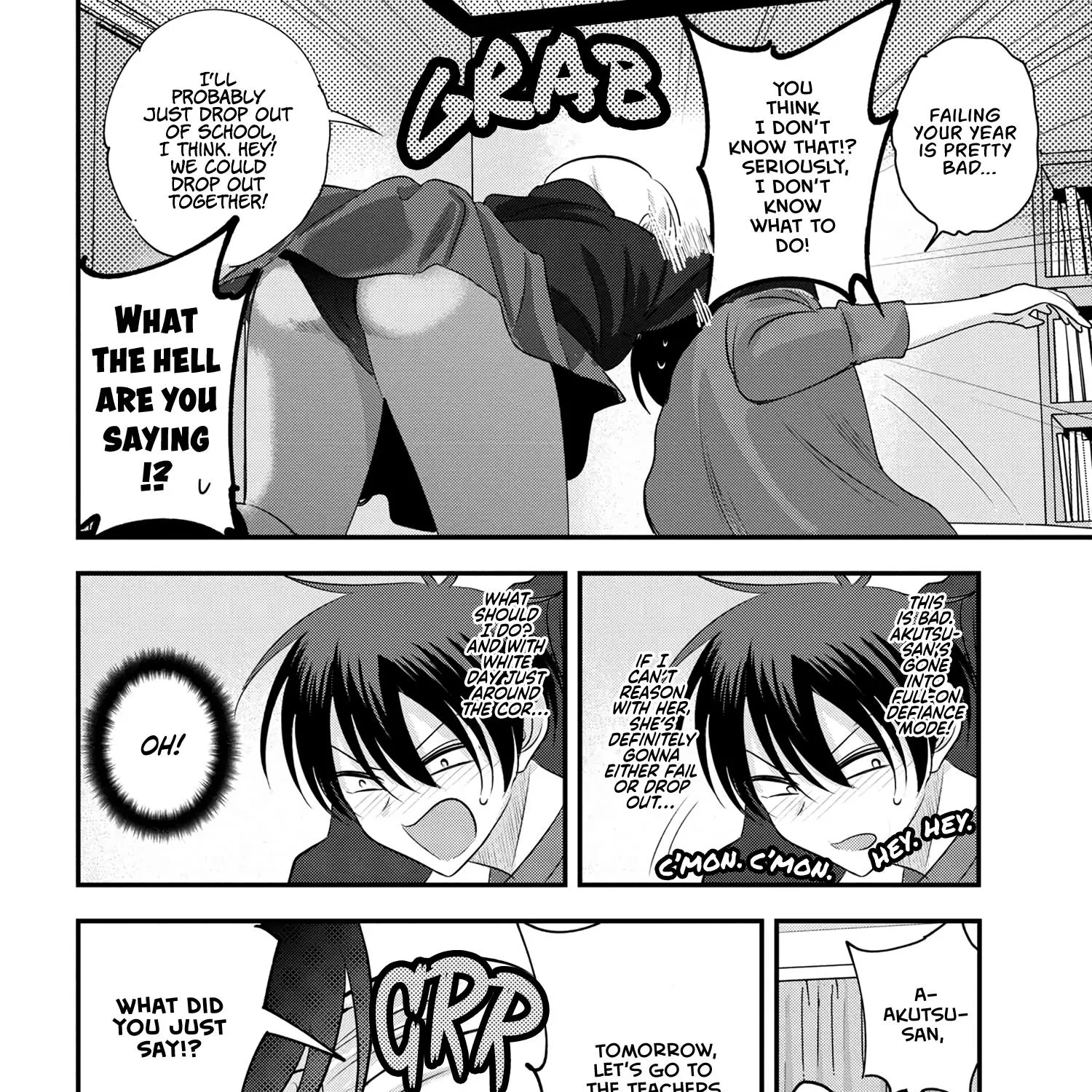 Please Go Home, Akutsu-San! Zinmanga X Chapter 163 Page 7