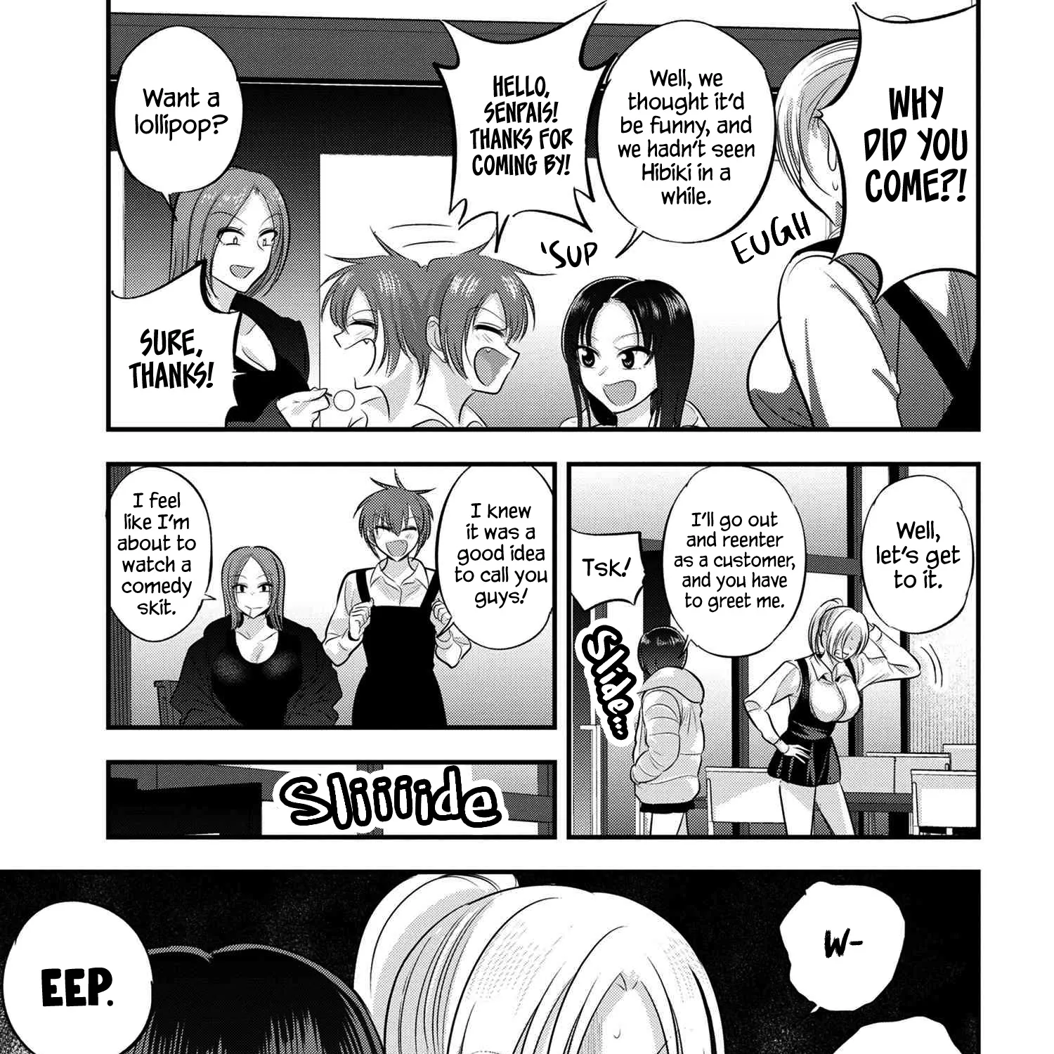 Please Go Home, Akutsu-San! Zinmanga X Chapter 136 Page 9