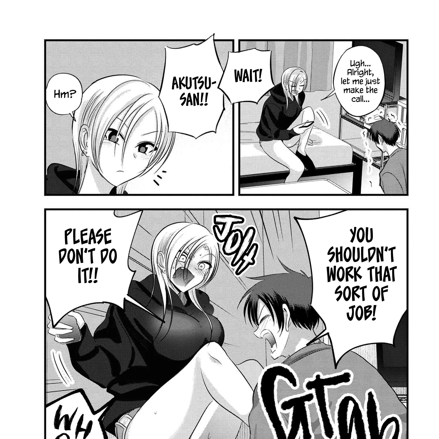 Please Go Home, Akutsu-San! Zinmanga X Chapter 135 Page 9