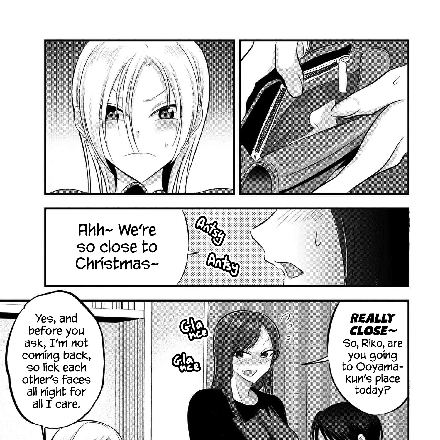 Please Go Home, Akutsu-San! Zinmanga X Chapter 133 Page 1