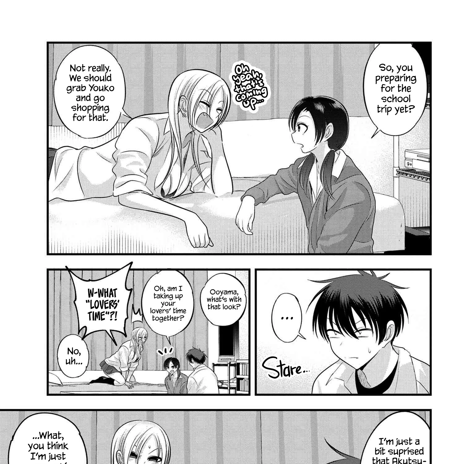 Please Go Home, Akutsu-San! Zinmanga X Chapter 123 Page 1