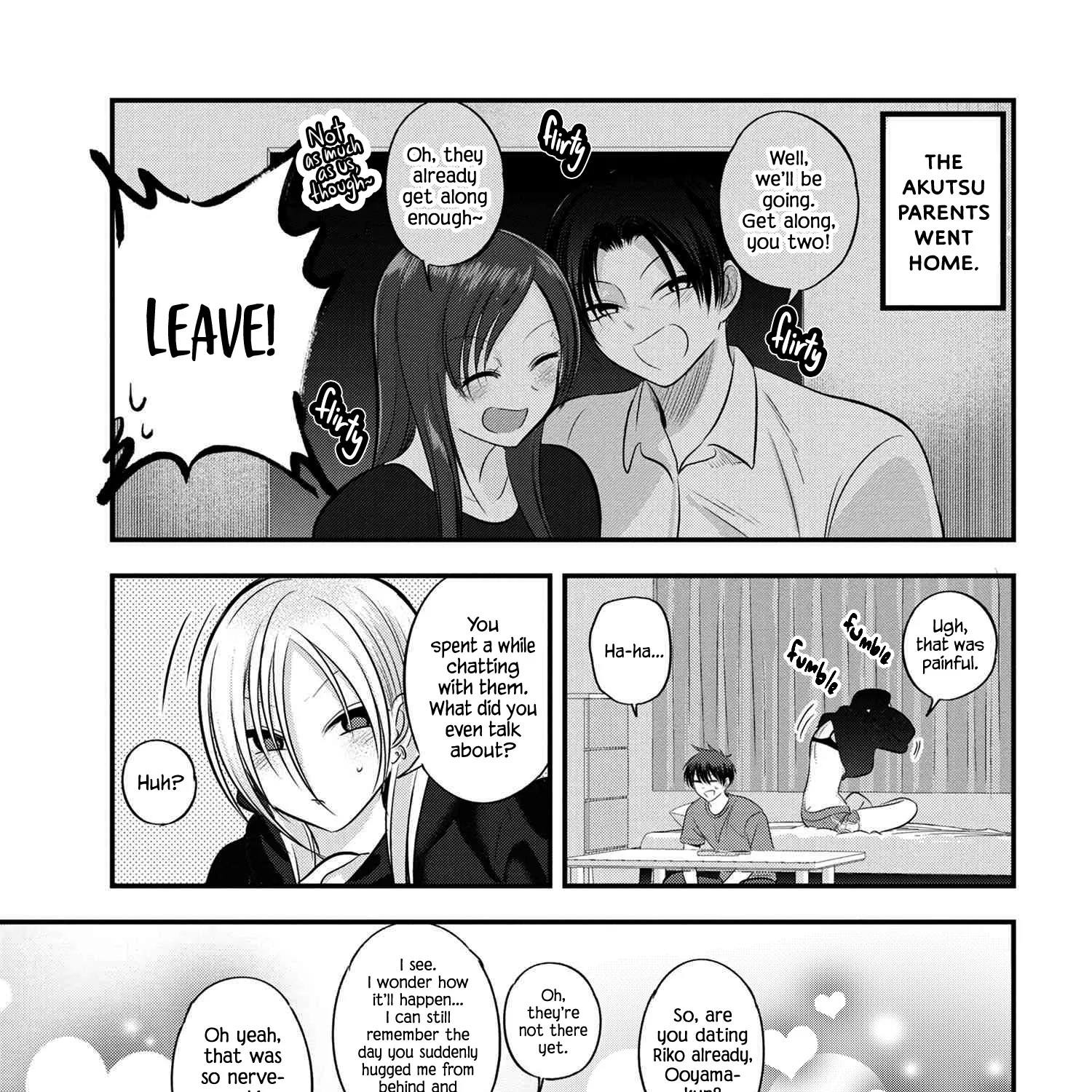 Please Go Home, Akutsu-San! Zinmanga X Chapter 115 Page 1