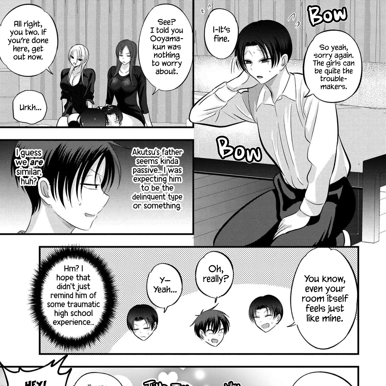 Please Go Home, Akutsu-San! Zinmanga X Chapter 114.1 Page 5