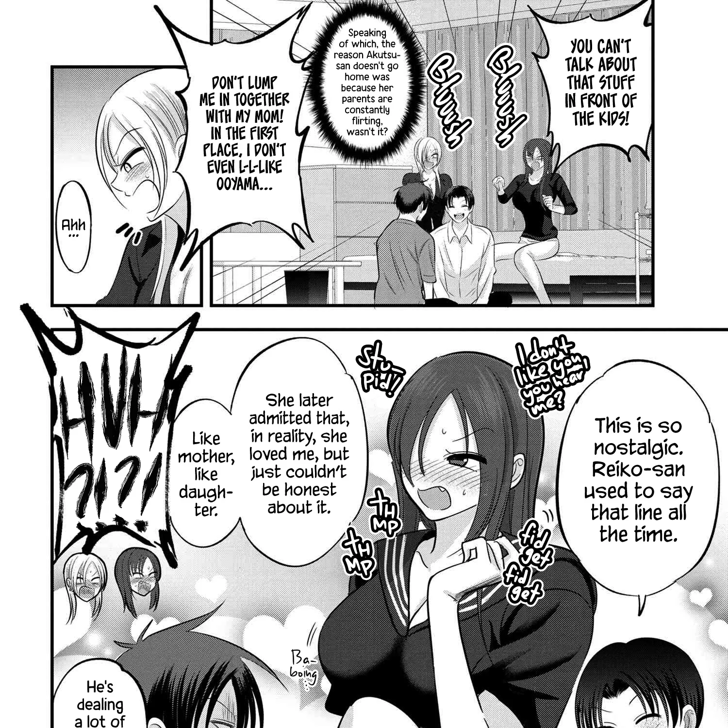 Please Go Home, Akutsu-San! Zinmanga X Chapter 114.1 Page 7