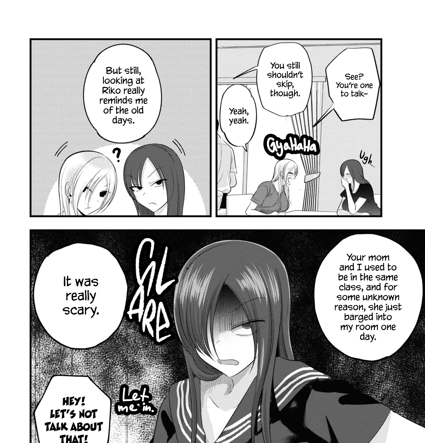 Please Go Home, Akutsu-San! Zinmanga X Chapter 105.2 Page 3