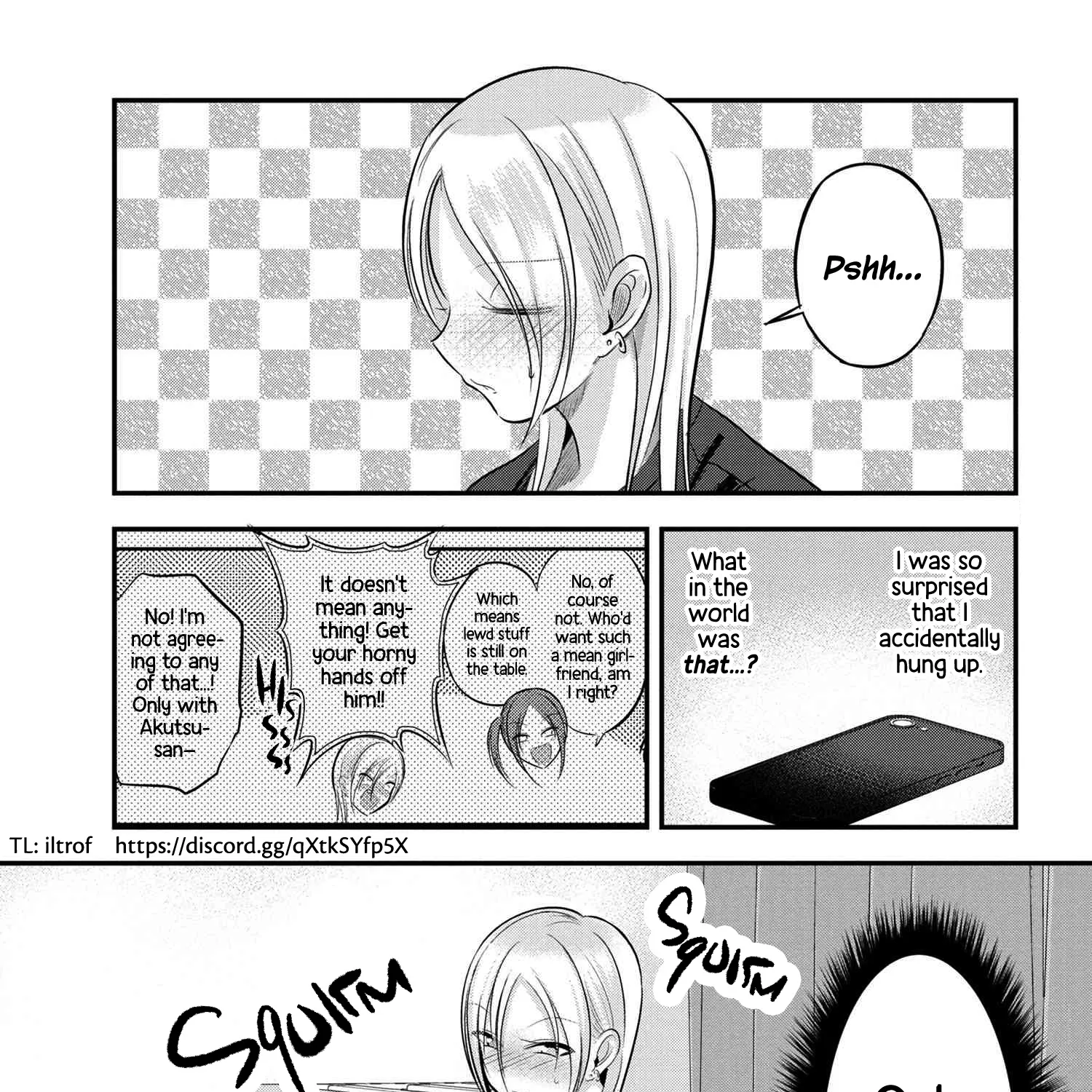 Please Go Home, Akutsu-San! Zinmanga X Chapter 96 Page 1