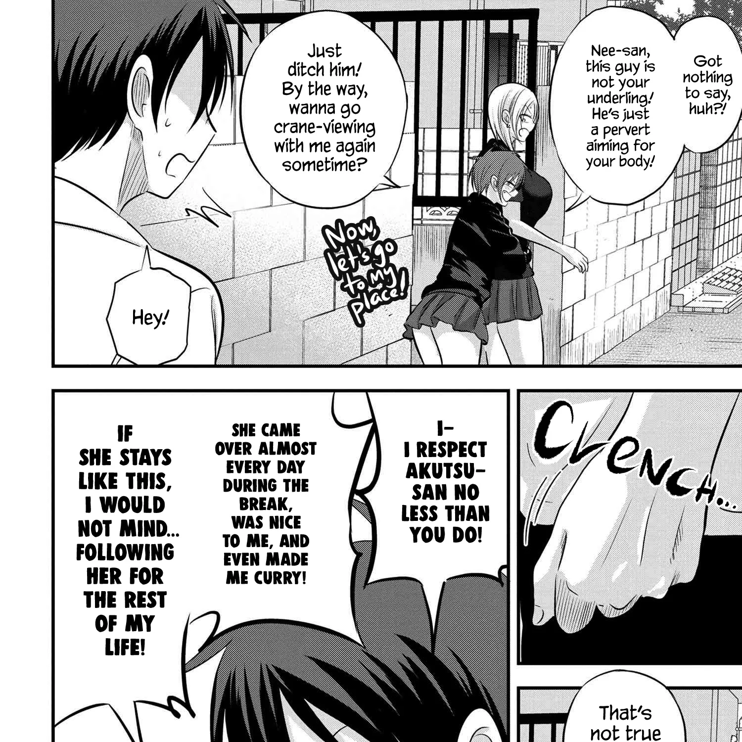 Please Go Home, Akutsu-San! Zinmanga X Chapter 90 Page 11