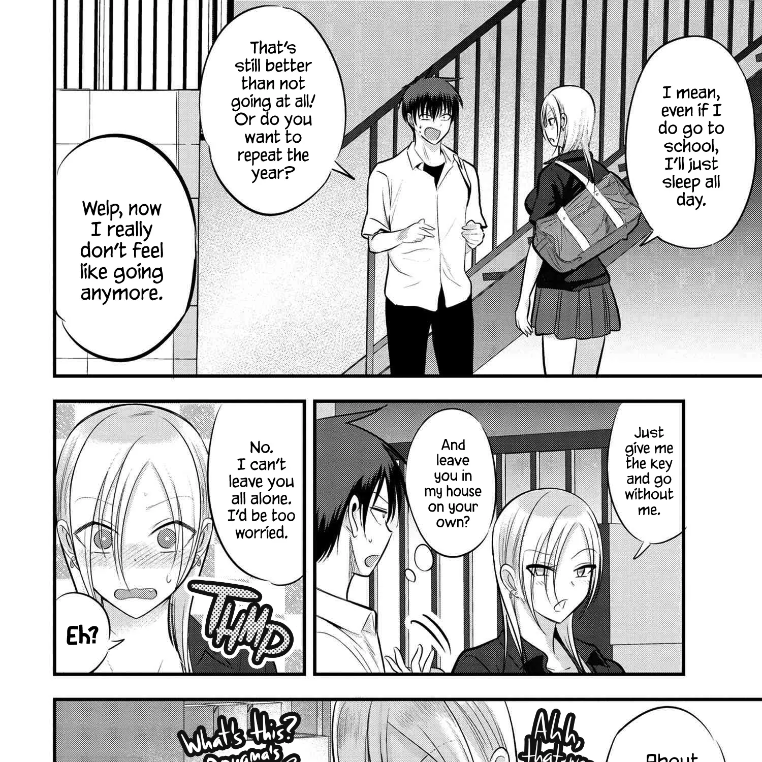 Please Go Home, Akutsu-San! Zinmanga X Chapter 89 Page 3