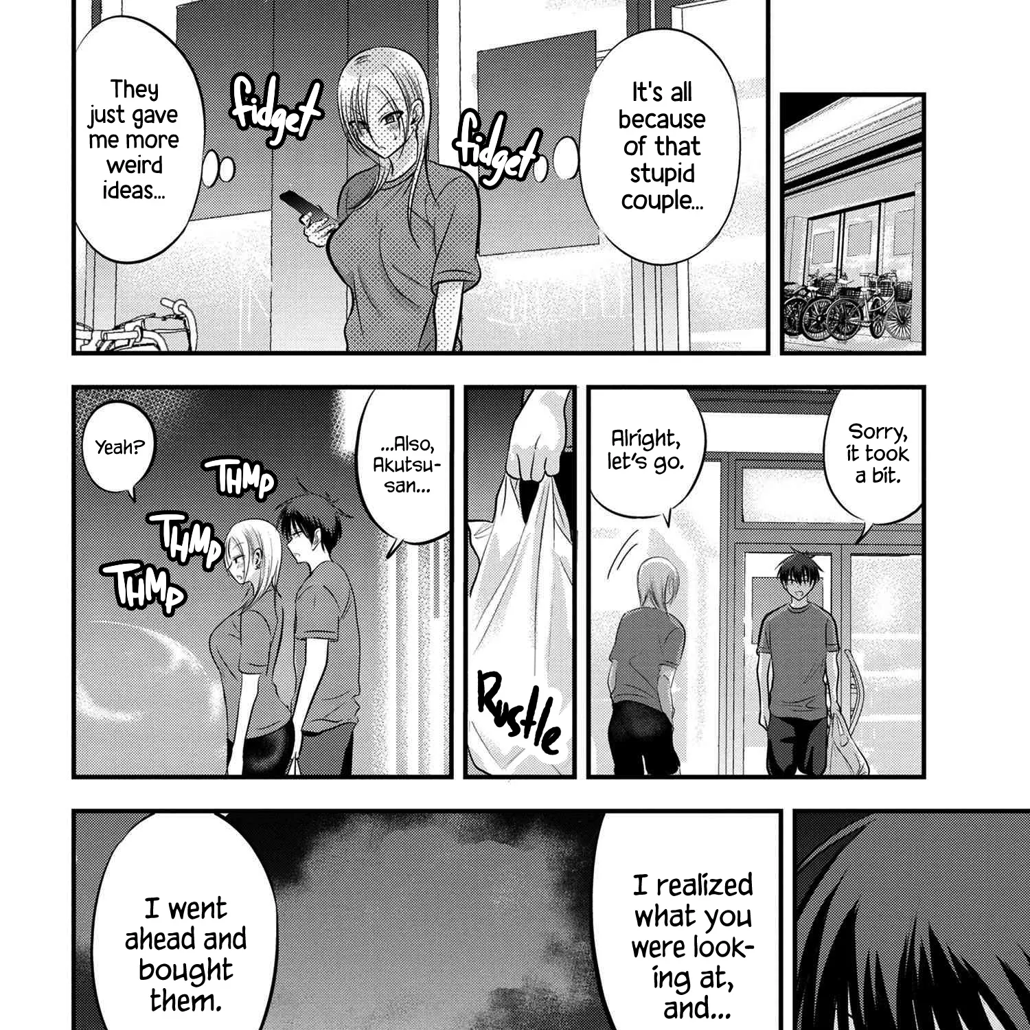 Please Go Home, Akutsu-San! Zinmanga X Chapter 87 Page 11