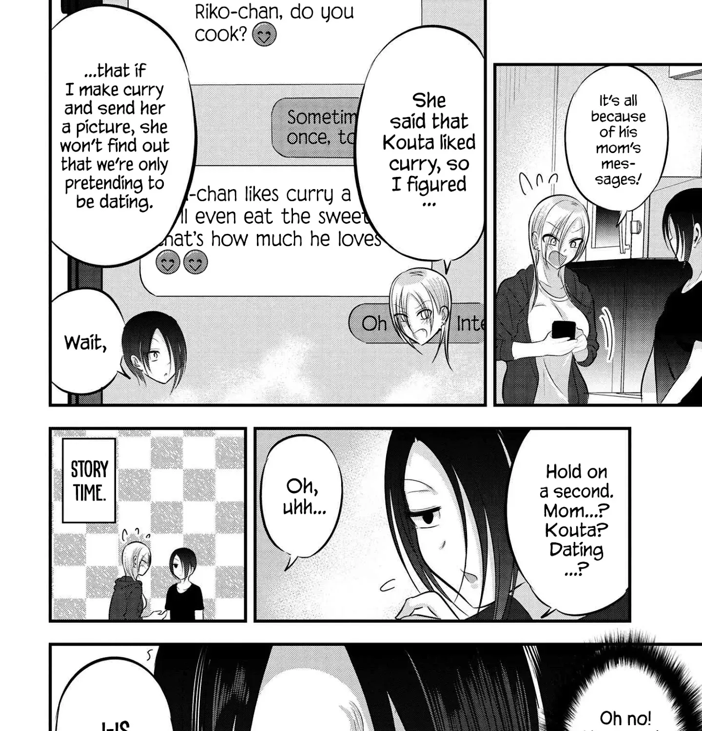 Please Go Home, Akutsu-San! Zinmanga X Chapter 84 Page 3