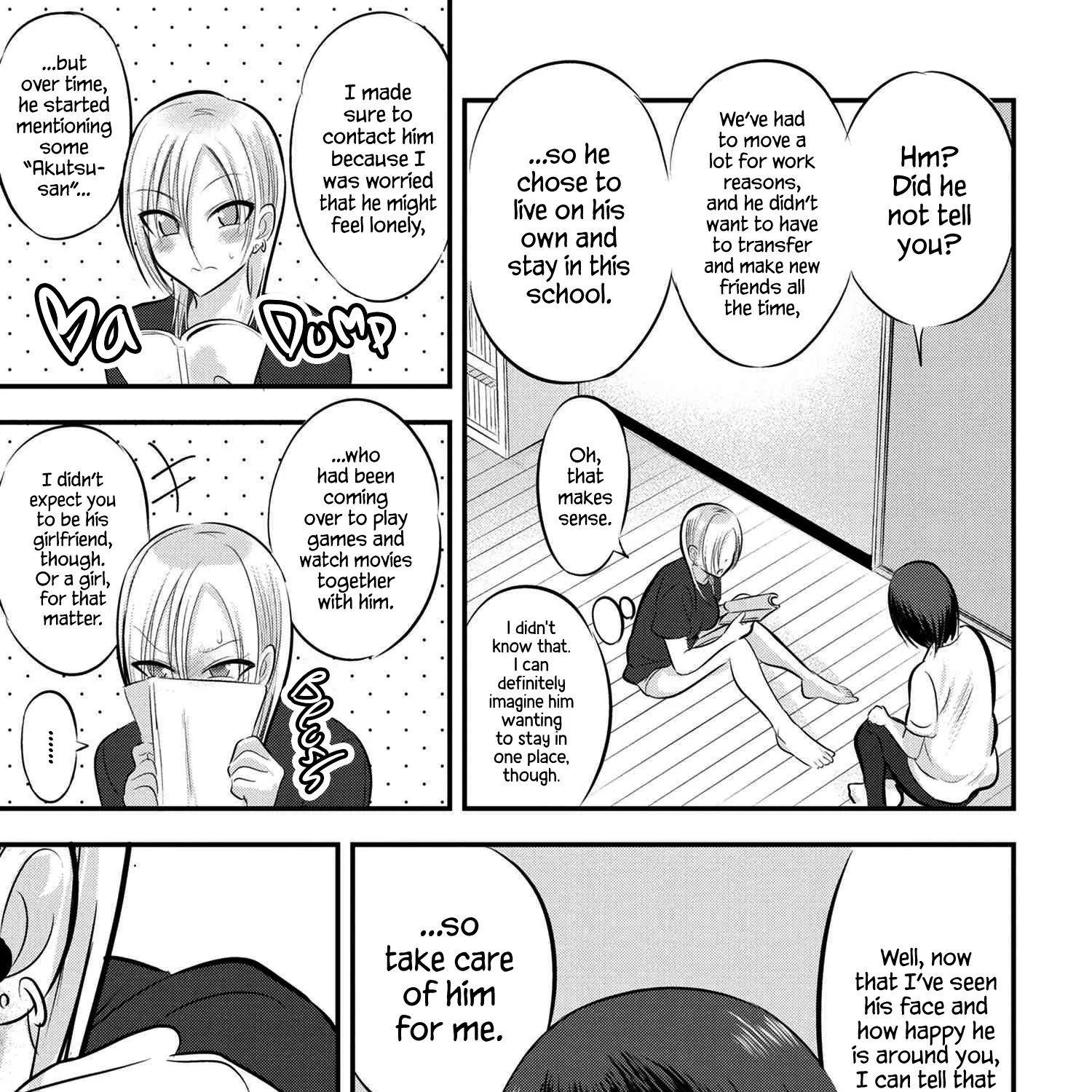 Please Go Home, Akutsu-San! Zinmanga X Chapter 83 Page 9