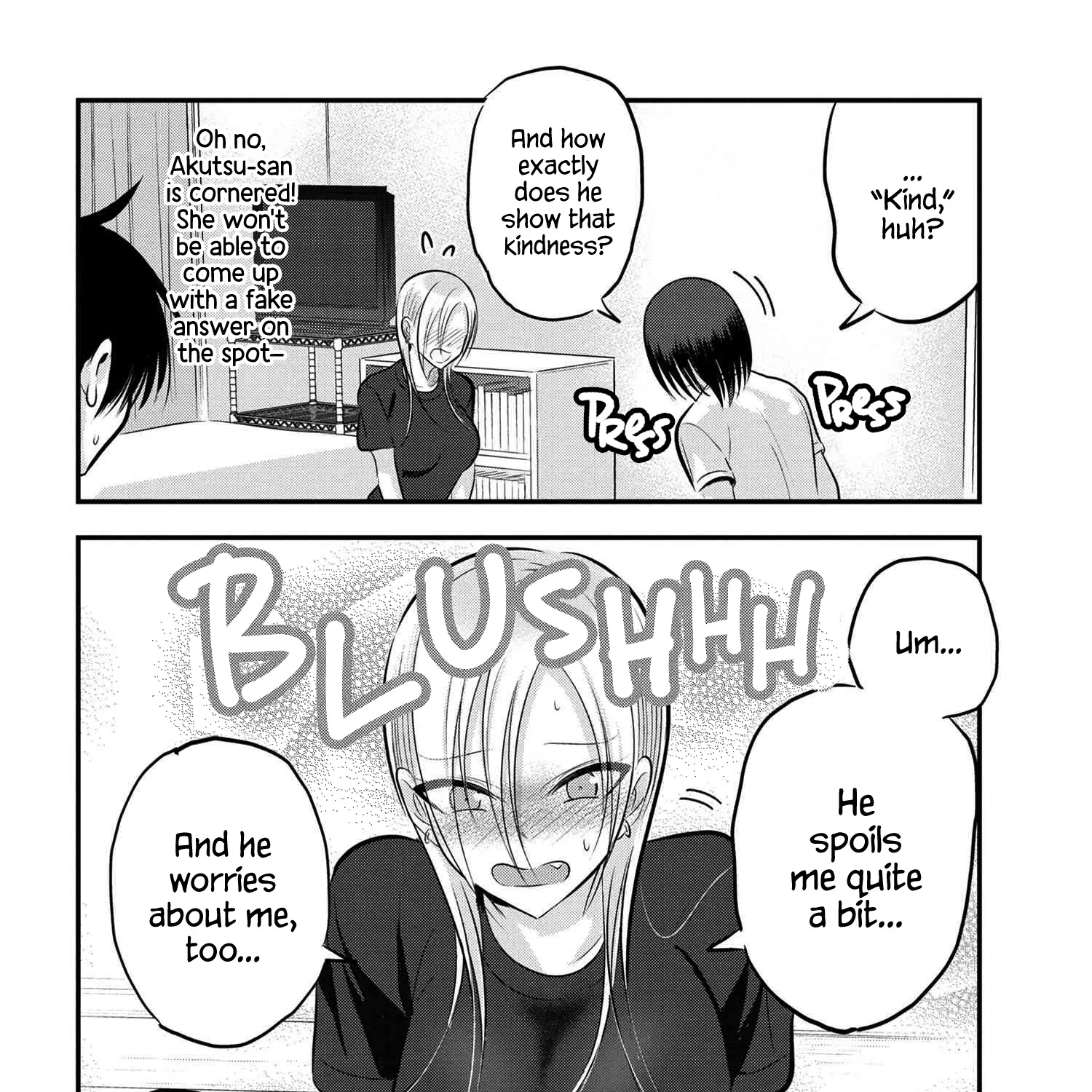 Please Go Home, Akutsu-San! Zinmanga X Chapter 82 Page 11