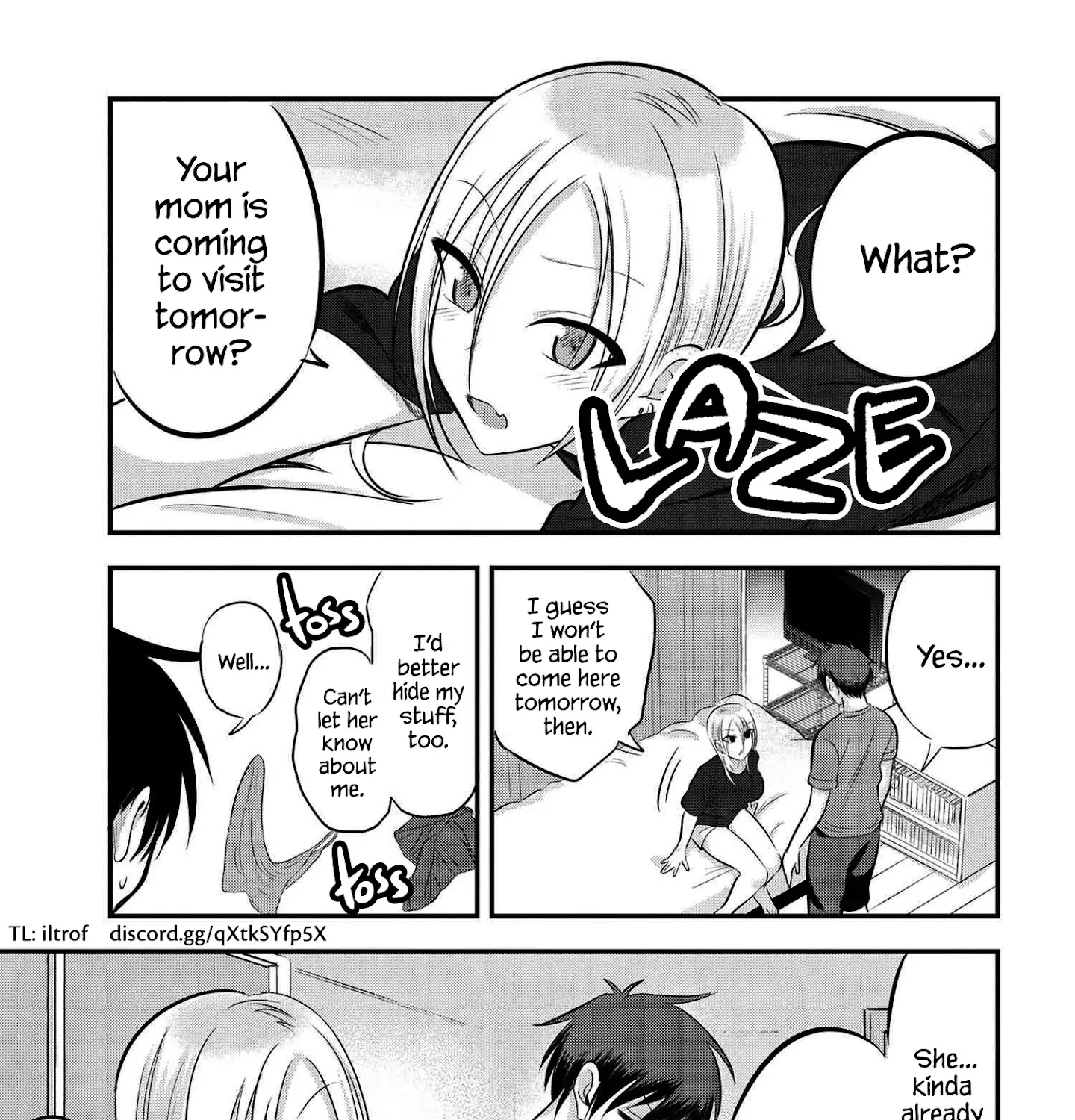 Please Go Home, Akutsu-San! Zinmanga X Chapter 81 Page 1