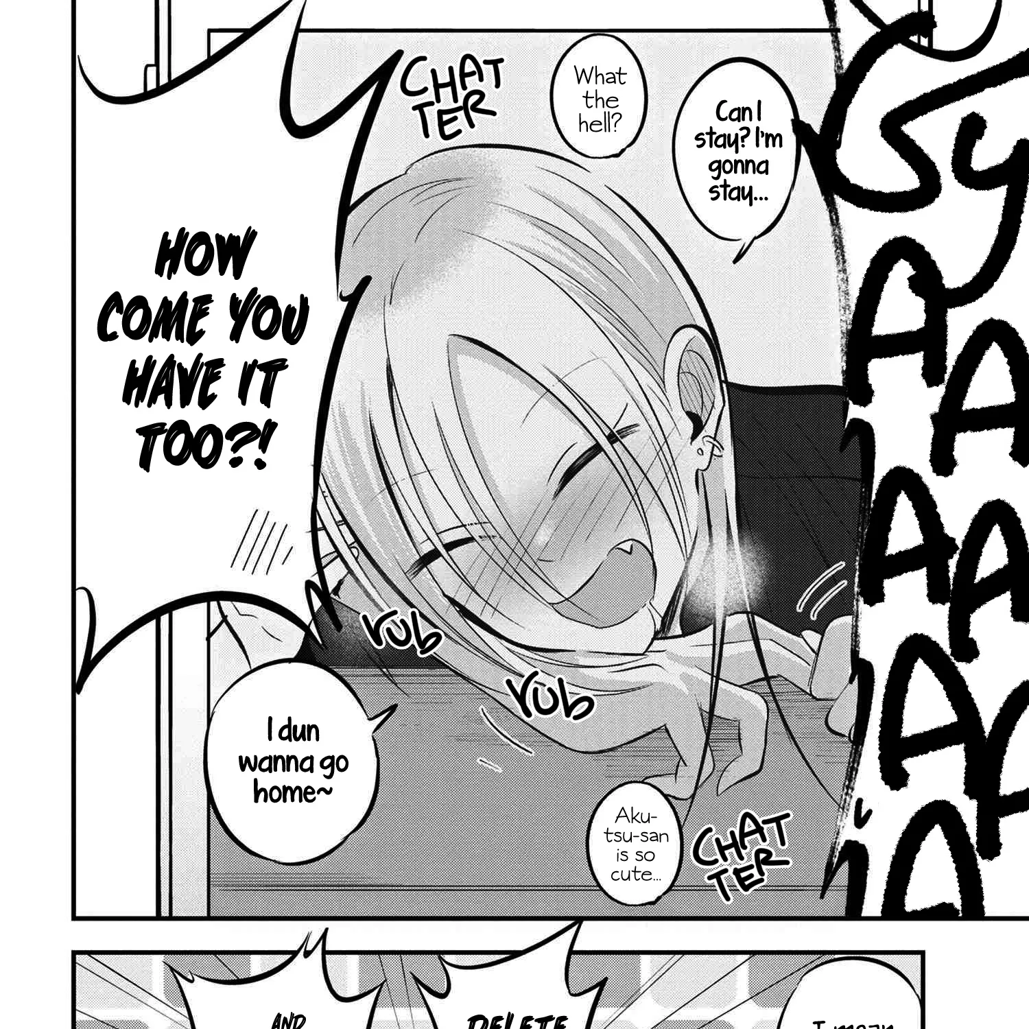 Please Go Home, Akutsu-San! Zinmanga X Chapter 63 Page 11