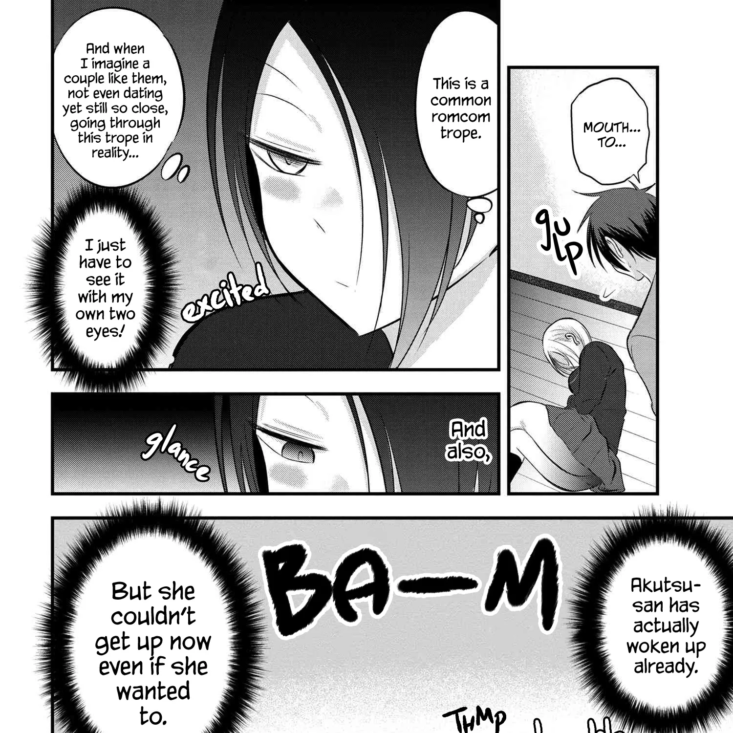 Please Go Home, Akutsu-San! Zinmanga X Chapter 56 Page 3