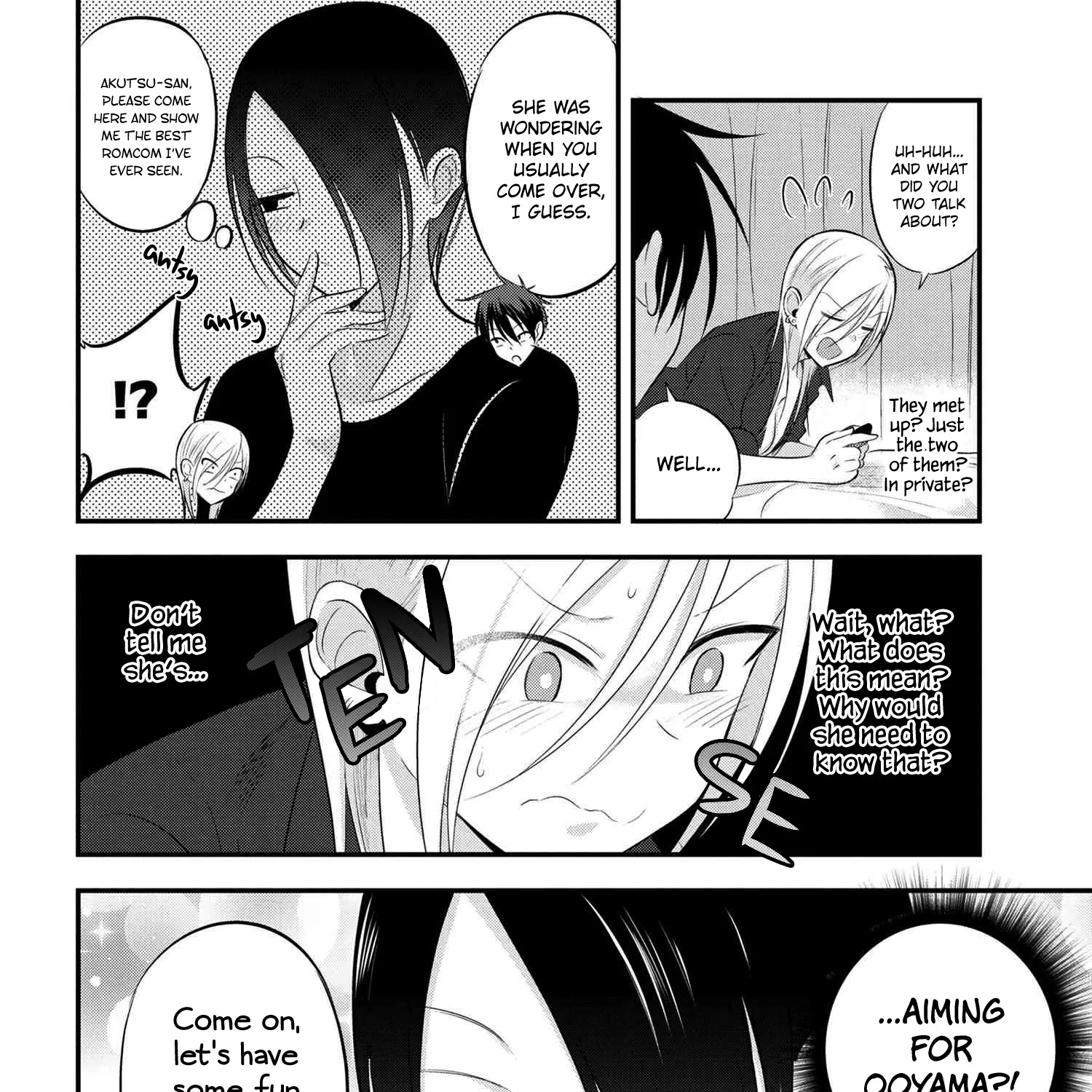 Please Go Home, Akutsu-San! Zinmanga X Chapter 53 Page 3