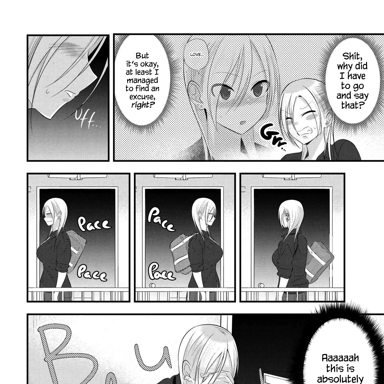 Please Go Home, Akutsu-San! Zinmanga X Chapter 50 Page 3
