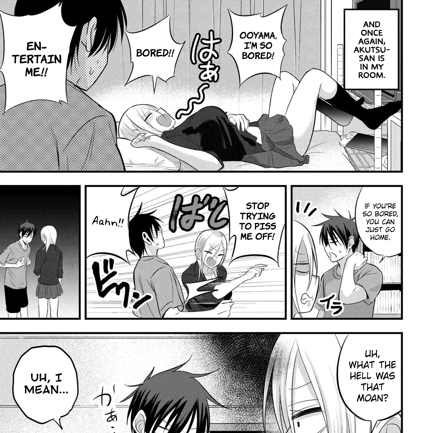 Please Go Home, Akutsu-San! Zinmanga X Chapter 46 Page 1