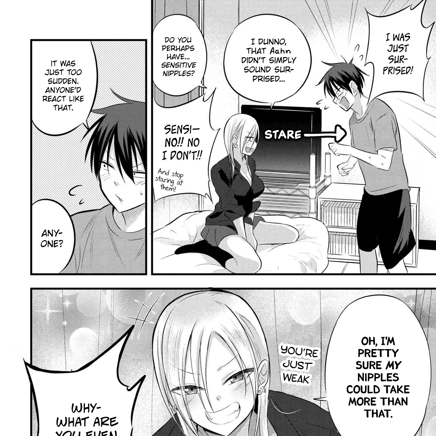 Please Go Home, Akutsu-San! Zinmanga X Chapter 46 Page 3