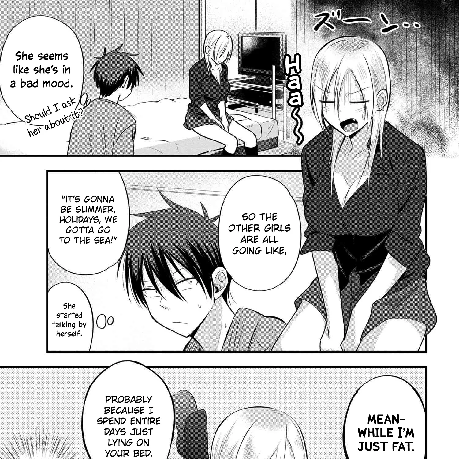 Please Go Home, Akutsu-San! Zinmanga X Chapter 41 Page 1