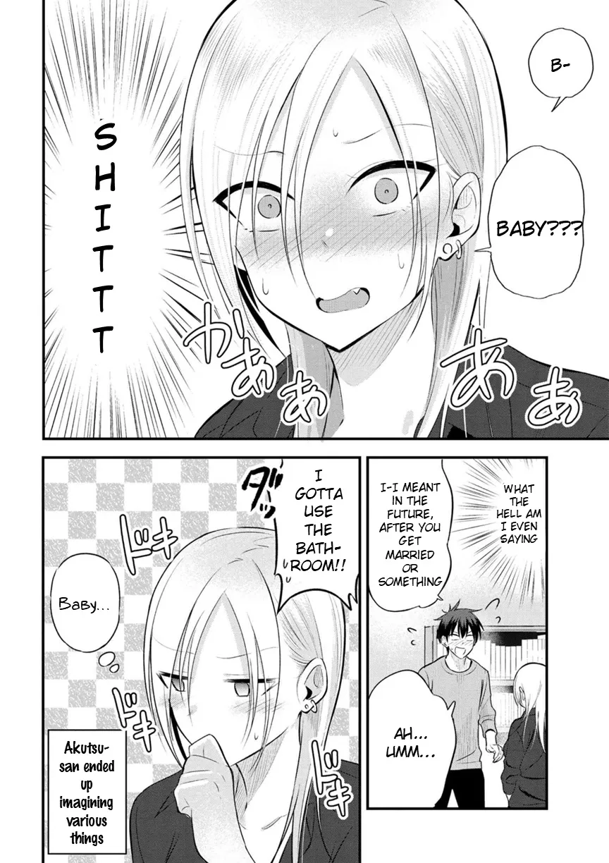 Please Go Home, Akutsu-San! Zinmanga X Chapter 37 Page 4