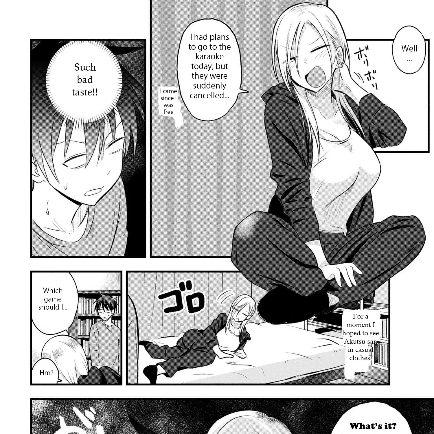 Please Go Home, Akutsu-San! Zinmanga X Chapter 24 Page 3