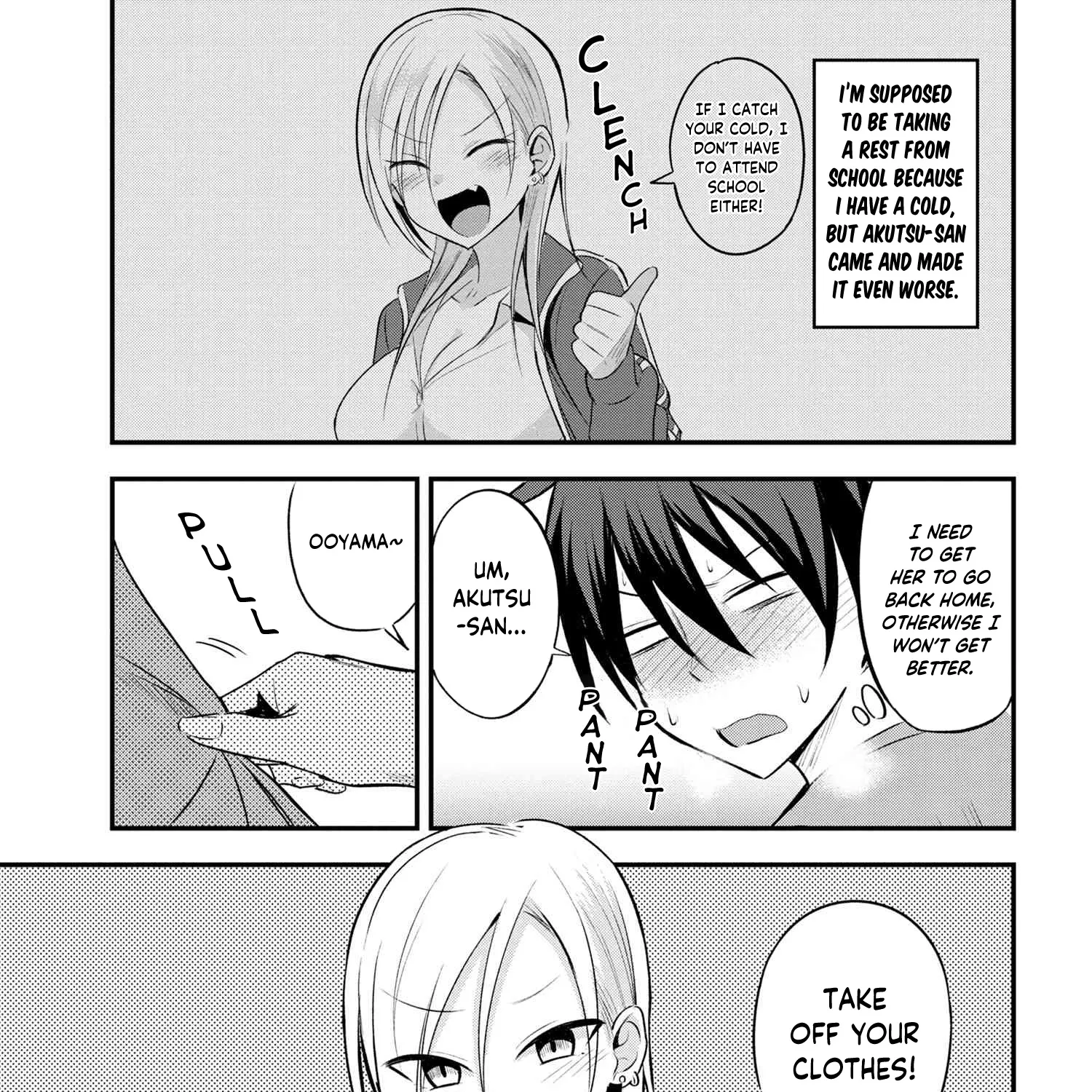 Please Go Home, Akutsu-San! Zinmanga X Chapter 20 Page 3