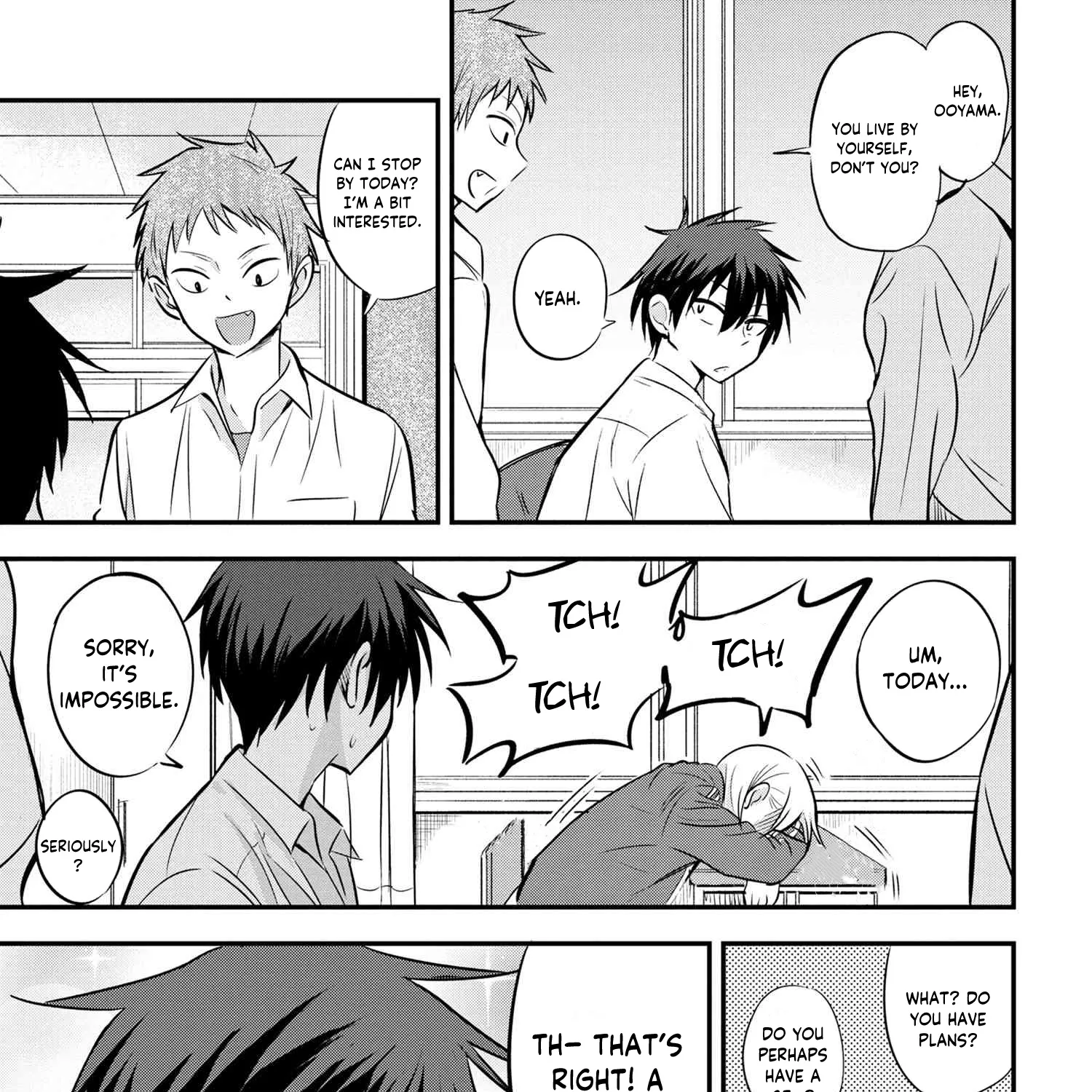 Please Go Home, Akutsu-San! Zinmanga X Chapter 15 Page 3