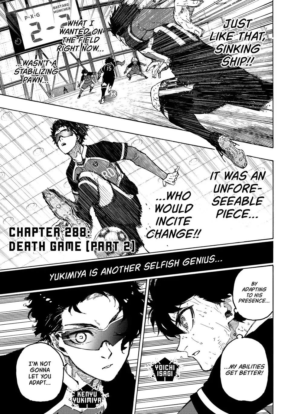 Blue Lock Zinmanga X Chapter 288.2 Page 1