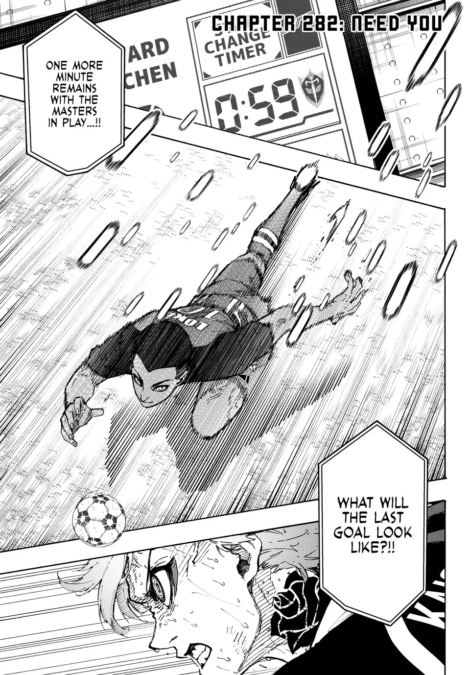 Blue Lock Zinmanga X Chapter 282 Page 1