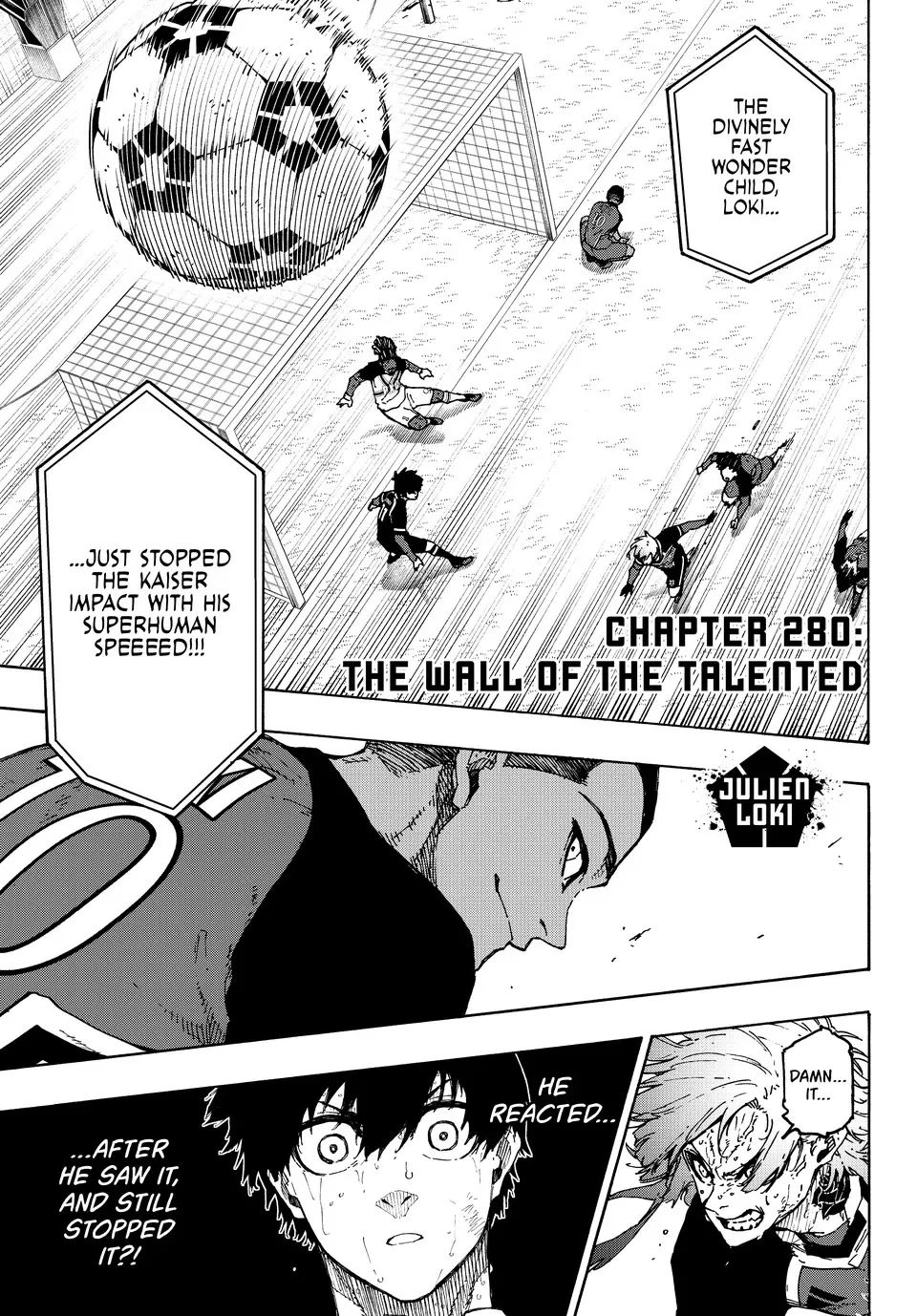 Blue Lock Zinmanga X Chapter 280 Page 1