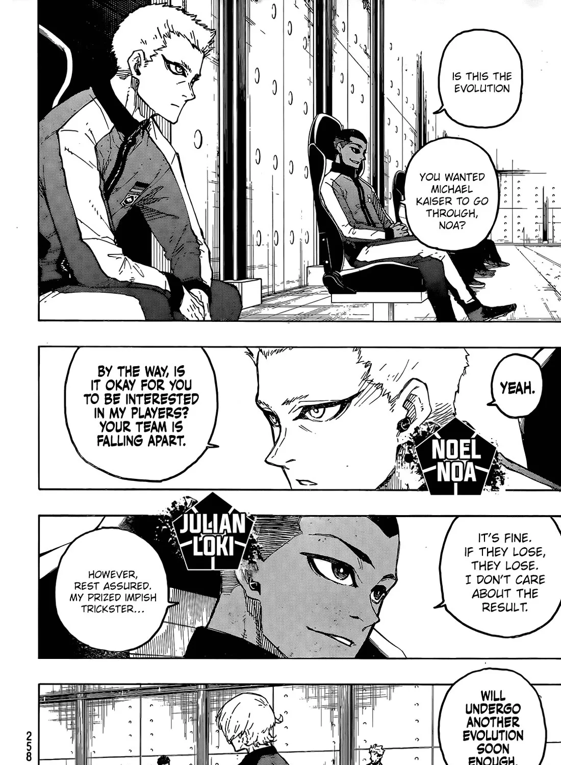 Blue Lock Zinmanga X Chapter 268 Page 9