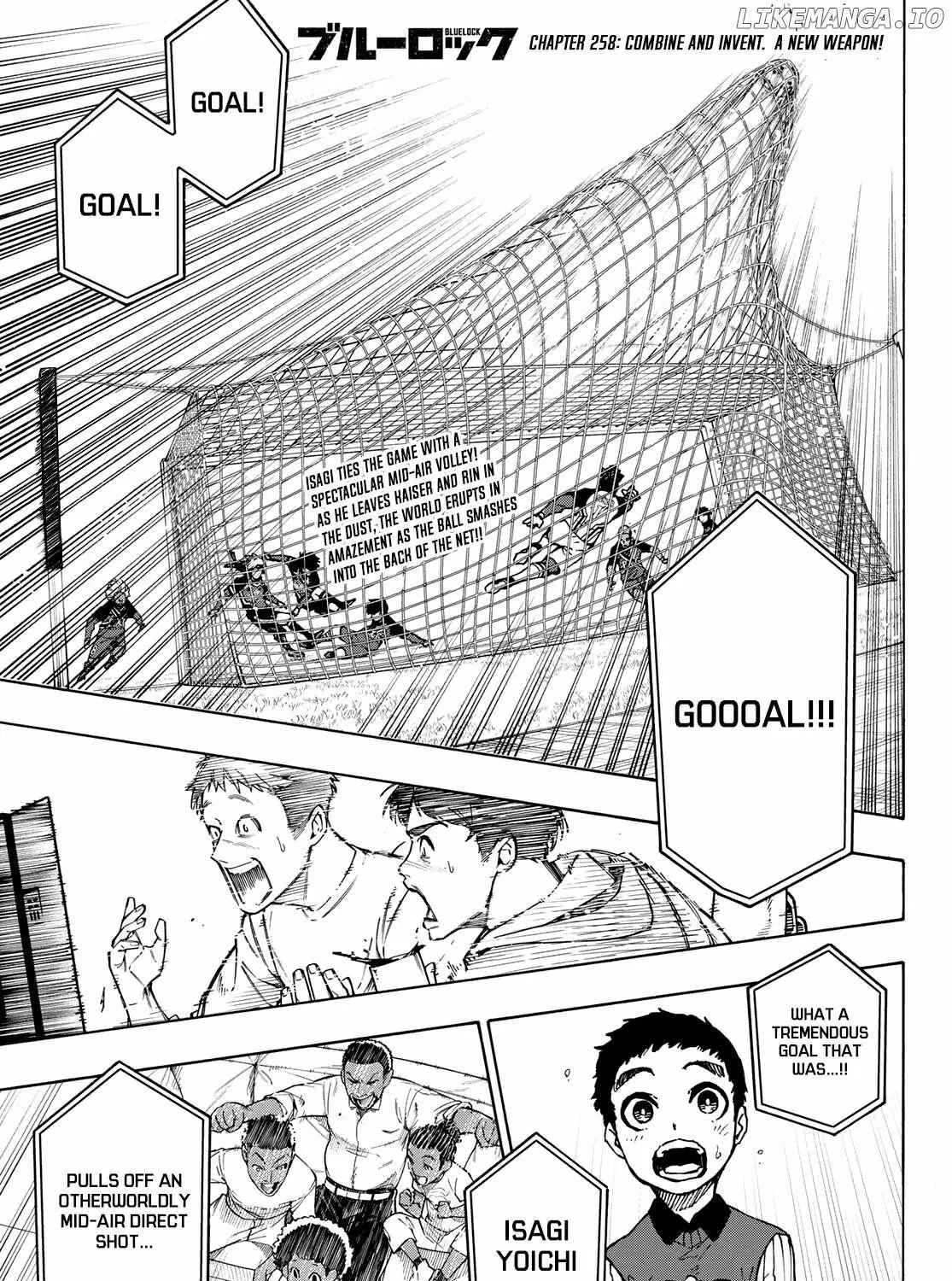 Blue Lock Zinmanga X Chapter 258 Page 1