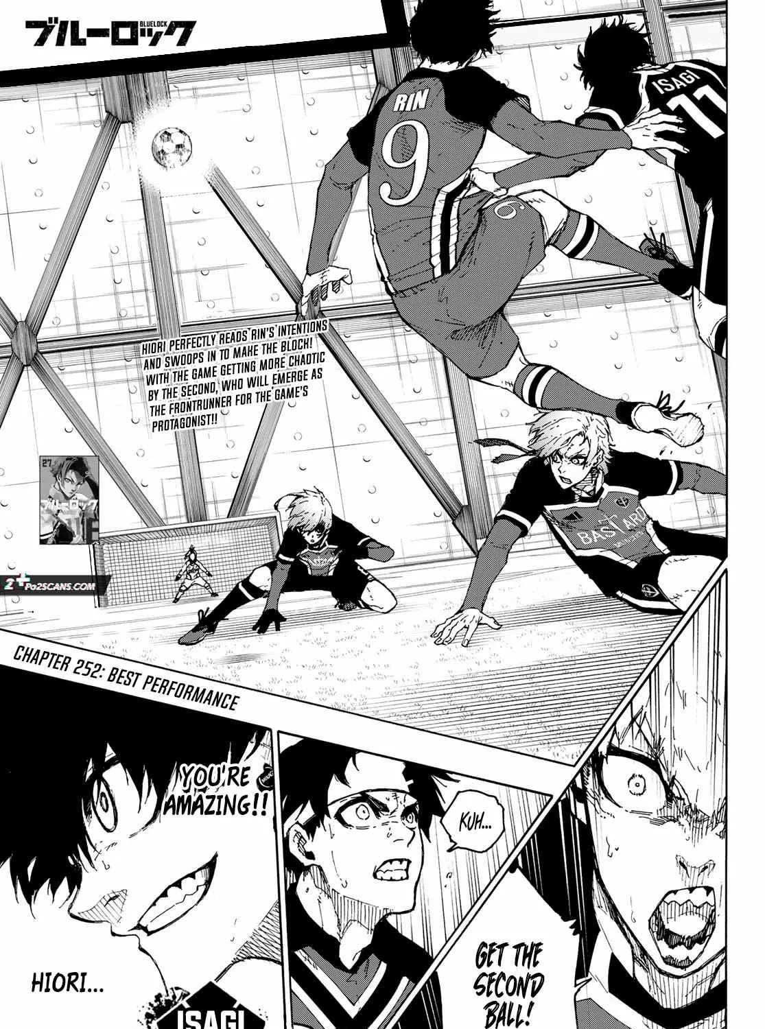 Blue Lock Zinmanga X Chapter 252 Page 3