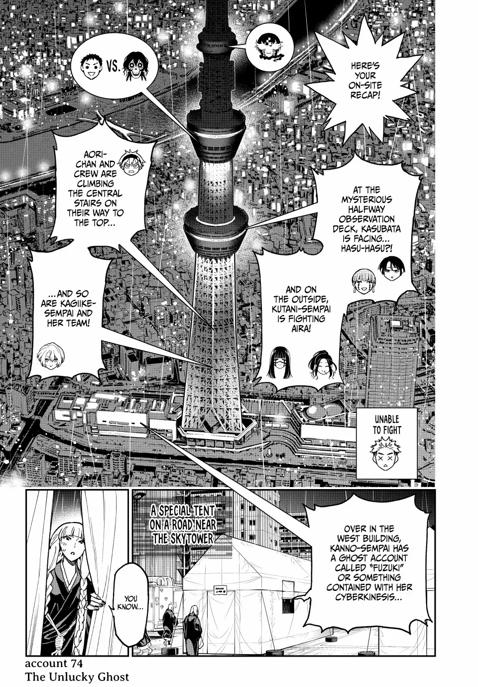 Dead Account Zinmanga X Chapter 74 Page 1