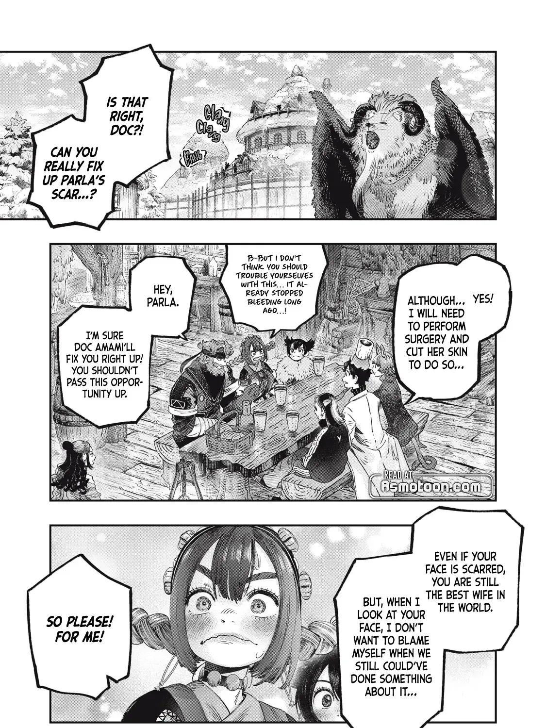 I Used High-Level Medicine To Counter Magic Zinmanga X Chapter 36.1 Page 1