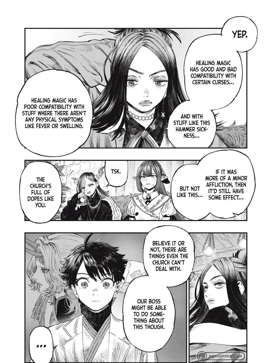 I Used High-Level Medicine To Counter Magic Zinmanga X Chapter 32 Page 43