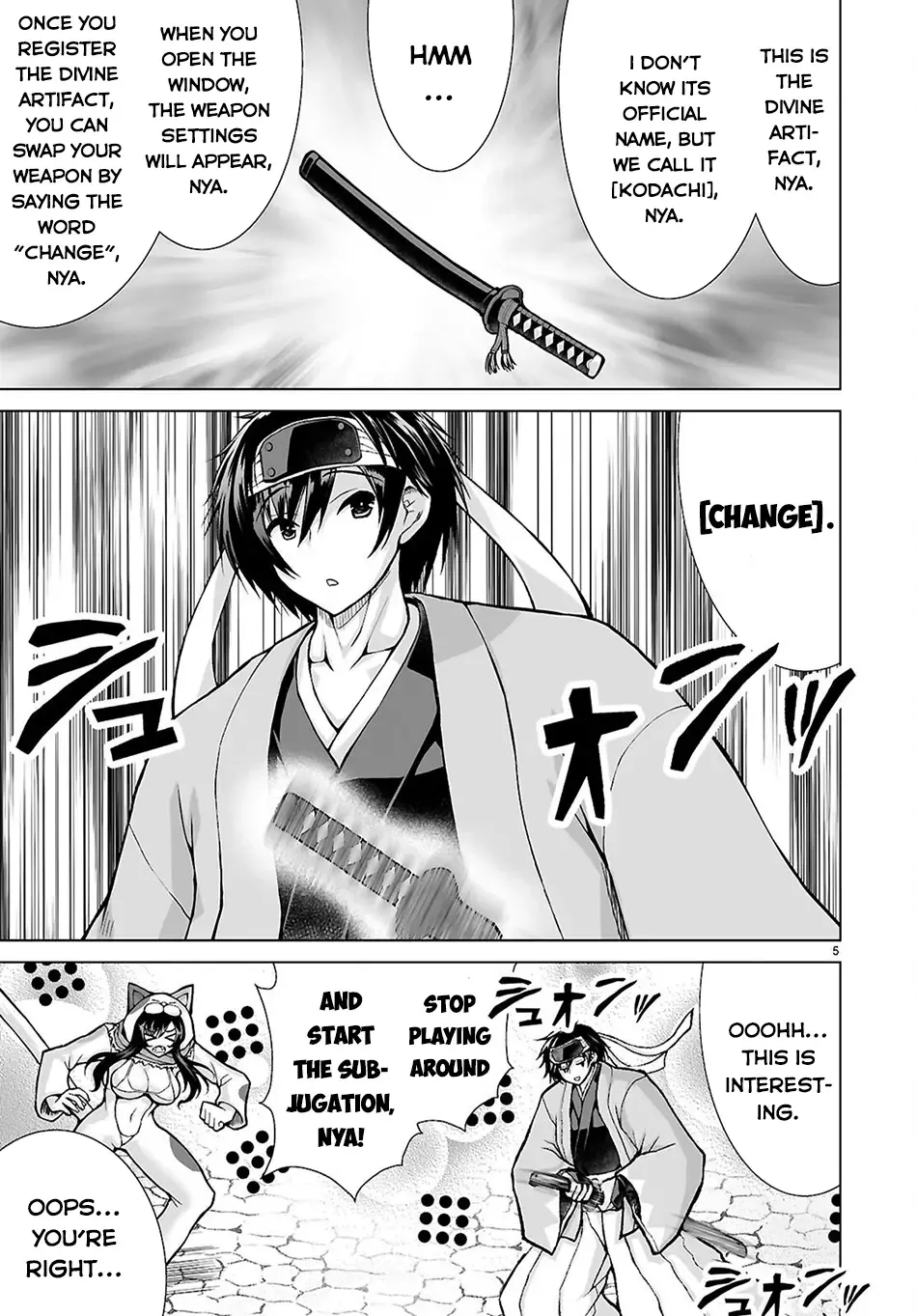 Isekai Ni Shoukan Saretan Dakedo, Nandemo Kireteshimau Kennou Wo Teni Ireta Node Easy Mode Deshita Zinmanga X Chapter 12 Page 7