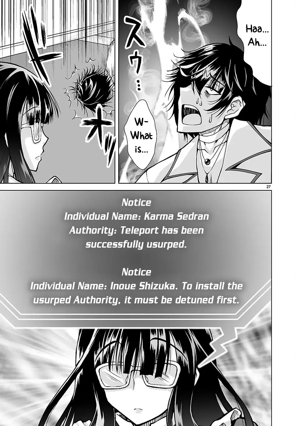 Isekai Ni Shoukan Saretan Dakedo, Nandemo Kireteshimau Kennou Wo Teni Ireta Node Easy Mode Deshita Zinmanga X Chapter 12 Page 27
