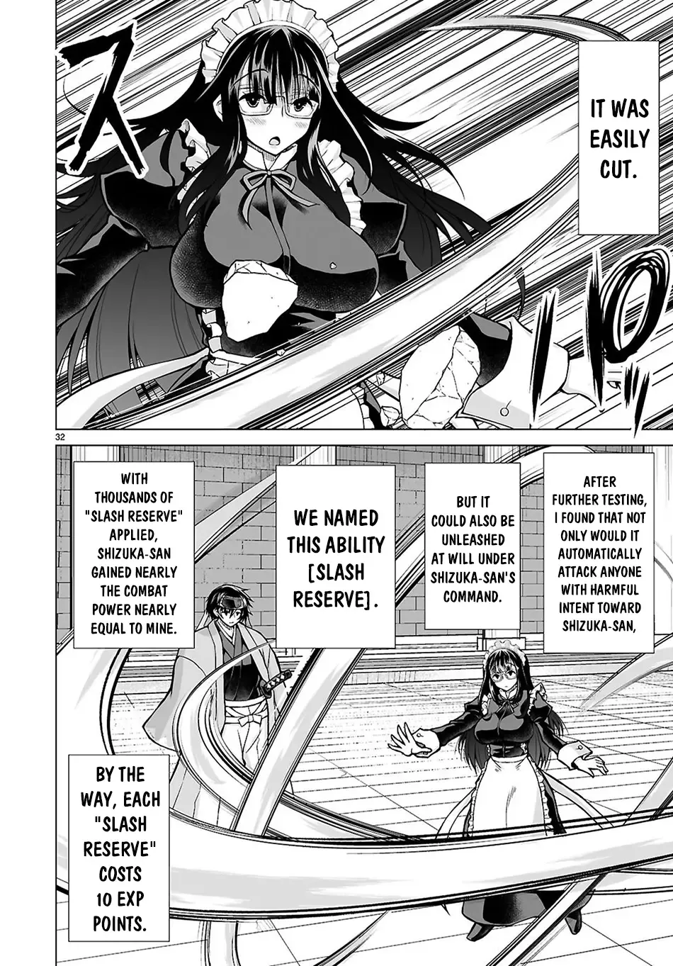 Isekai Ni Shoukan Saretan Dakedo, Nandemo Kireteshimau Kennou Wo Teni Ireta Node Easy Mode Deshita Zinmanga X Chapter 12 Page 32