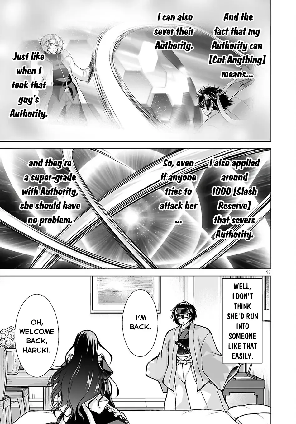 Isekai Ni Shoukan Saretan Dakedo, Nandemo Kireteshimau Kennou Wo Teni Ireta Node Easy Mode Deshita Zinmanga X Chapter 12 Page 33