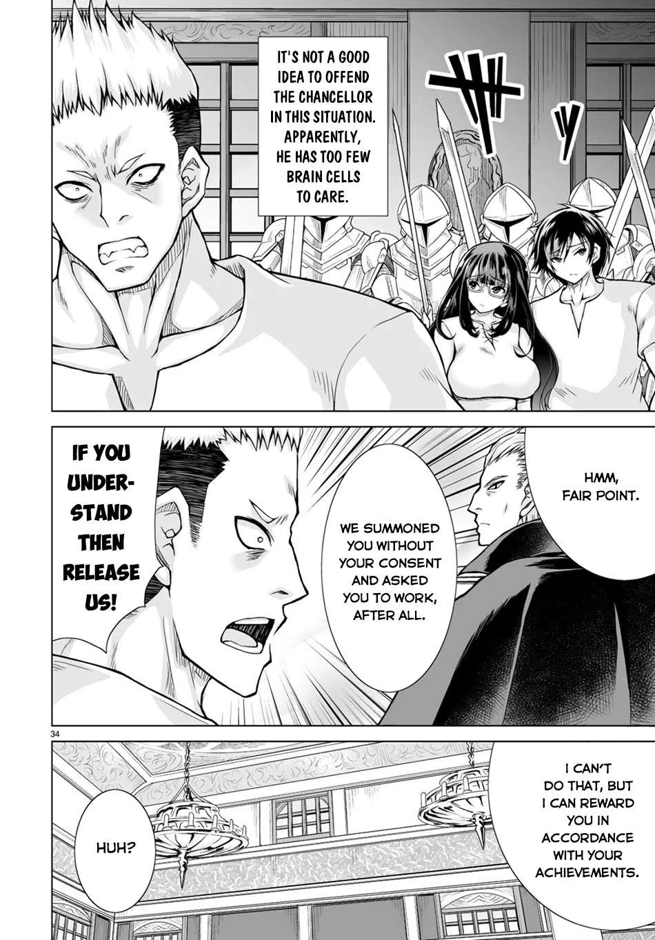 Isekai Ni Shoukan Saretan Dakedo, Nandemo Kireteshimau Kennou Wo Teni Ireta Node Easy Mode Deshita Zinmanga X Chapter 1 Page 40