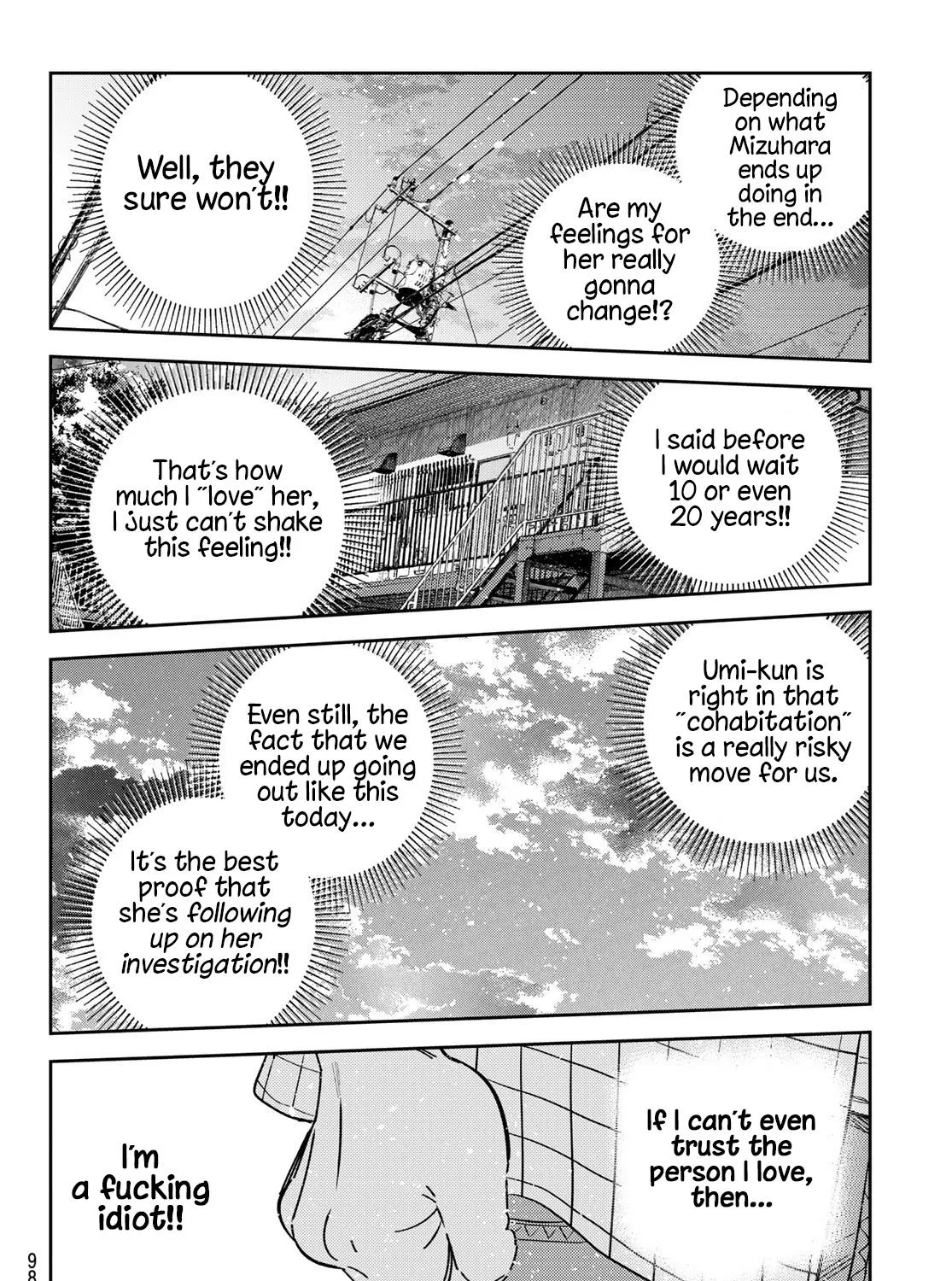 Kanojo, Okarishimasu Zinmanga X Chapter 296 Page 35
