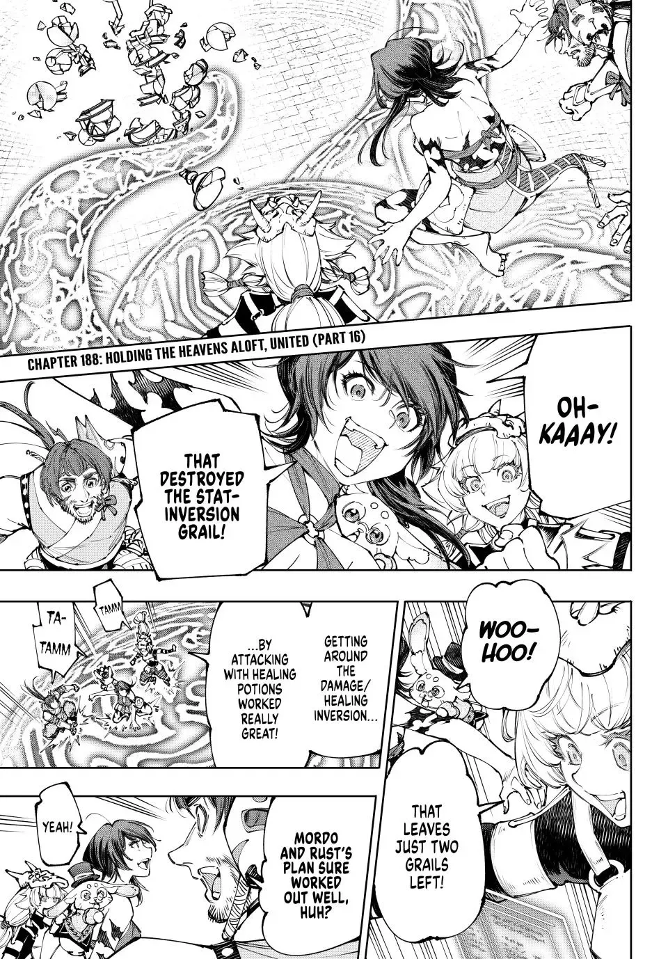 Shangri-La Frontier ~ Kusoge Hunter, Kamige Ni Idoman To Su~ Zinmanga X Chapter 188 Page 1
